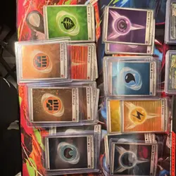 Pokemon Basic Energy 30+Holo Lot | Psychic Water Lightning Grass Fire Regular - Image 1