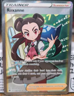 Pokemon Roxanne (Full Art) SWSH10: Astral Radiance #188/189 NM - Image 1