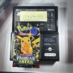 22.39g Paldean Fates Booster Pack Pokemon TCG New Sealed - Image 1