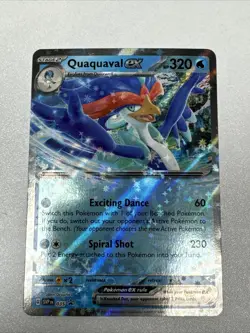 Pokemon TCG Quaquaval ex SVP Black Star Promos SVP035 Promo - Image 1