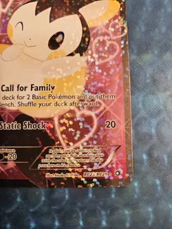 Pokemon Emolga RC23/RC25 Full Art Ultra Rare Holo Legendary Treasures - Image 2
