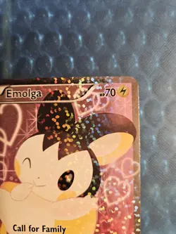 Pokemon Emolga RC23/RC25 Full Art Ultra Rare Holo Legendary Treasures - Image 3