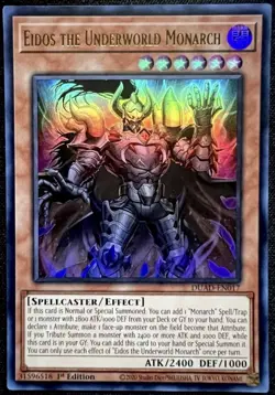 x3 Eidos the Underworld Monarch - DUAD-EN017 - 1st Edition Ultra Rare NM PLAYSET - Image 1