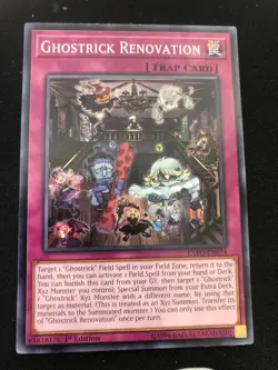 Yugioh - Ghostrick Renovation EXFO-EN074 - Nm 1st Ed - Image 1