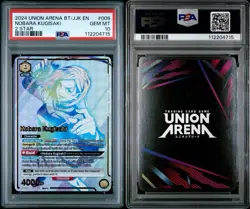 Jujutsu Kaisen Union Arena Nobara Kugisaki UE03BT/JJK-1-008 2 Star SR PSA 10 - Image 3