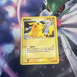 Pokemon Card Pikachu 13/17 POP Series 4 2006 Holo Common - Image 1