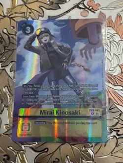 Digimon Card Game Liberator Debugger Set PB-22 Mirai Kinosaki EX9-067 R - Image 1