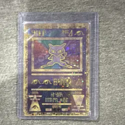 Pokemon TCG Ancient Mew Holo Pokemon Card English Standard Card Stock - Image 1