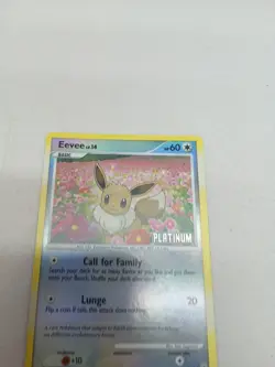 Eevee 62/100 Common Reverse Holo Majestic Dawn Pokemon Card - Image 2