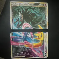 Pokemon Darkrai & Cresselia LEGEND HS—Triumphant 2x TCG Cards 2010 English - Image 2