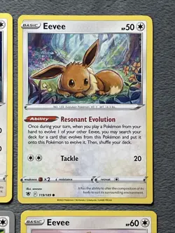 Pokemon Cards Lot Eevee 151 Fusion Strike Shining Fates Astral Radiance + More - Image 4
