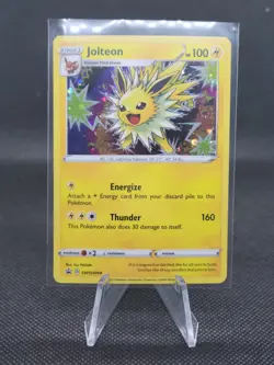 Jolteon SWSH094 HOLO RARE Pokemon Black Star Promo NM 2021 Card TCG - Image 1