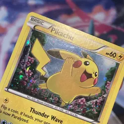 Pokemon Card Pikachu XY89 Black Star Promo Holo - Image 4