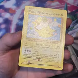 Flying Pikachu 110/108 Evolutions Secret Rare Pokemon Card - Image 3