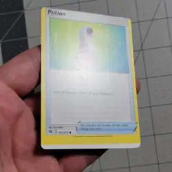 Potion Miscut Edge Of Sheet Error Pokemon Card Champions Path swsh - Image 2