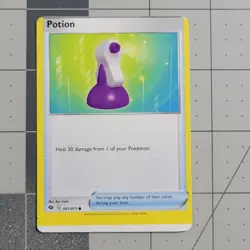 Potion Miscut Edge Of Sheet Error Pokemon Card Champions Path swsh - Image 3