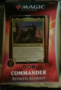 NEW Magic the Gathering Ruthless Regiment Commander Deck Ikoria 2020 MtG SEALED - Image 1