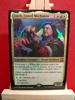 Cayth, Famed Mechanist FOIL - Modern Horizons 3 Commander - NM - MTG - Image 1