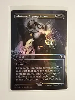 Abstruse Appropriation Borderless Modern Horizons 3 Foil #342 - Image 1