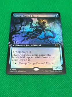 MTG Sleep-Cursed Faerie(Borderless) 0334 Foil - Image 2