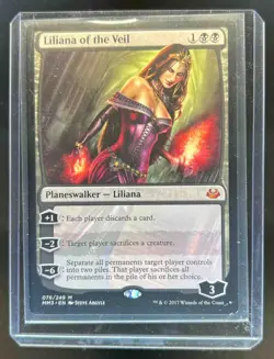 2017 Magic: The Gathering Modern Masters Liliana of Veil #76 - Image 1
