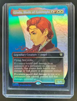 2023 Magic: The Gathering Commander Masters Gisela, Blade of Goldnight Foil #682 - Image 1