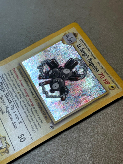 Pokemon Lt. Surge’s Magneton #8/132 Unlimited Holo Rare 2000 Gym Heroes NM Card - Image 2