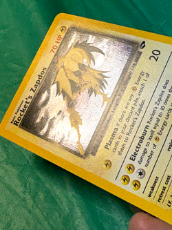 Rocket's Zapdos - 15/132 - Pokemon Gym Challenge Unlimited NM- Holo Rare Card - Image 3