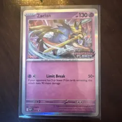 Zacian 015 Phantasmal Flames Promo Pokemon Card - Image 1