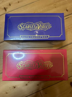 Pokemon Scarlet And Violet Base Set Pair of Elite Trainer Box Sealed (2 total) - Image 2