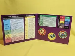 1999 Pokemon Battling Coin Game 3 Coins Opened /case 01 - Image 5