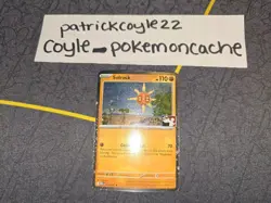 Solrock Cosmos Holo Pokemon Prize Pack Series 8 Stamped Promo 075/132 NM - Image 1