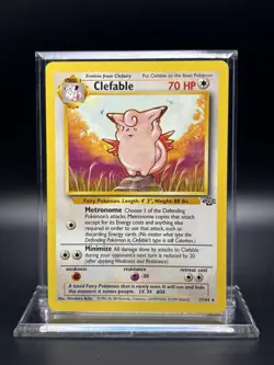 1999 Pokemon Jungle - Clefable No. 17/64 - Image 1