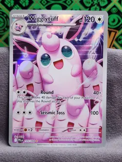 Wigglytuff 105/094 - Illustration Rare - Pokemon TCG: Phantasmal Flames - NM - Image 1