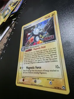 Pokemon TCG Magneton 16/108 Power Keepers Stamped Reverse Holo 2007 - Image 2
