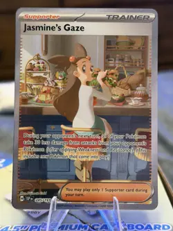 Jasmine's Gaze 245/191 Sv08: Surging Sparks Holo Pokemon - Image 1