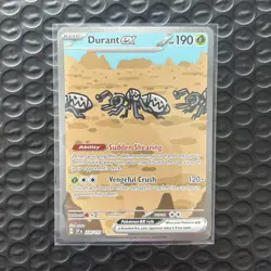 Pokemon TCG Durant ex Special Illustration Rare 236/191 Sv08 Holo 190HP English - Image 1