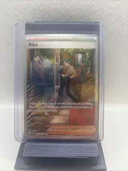 2023 Pokemon Paradox Rift 258/182 Rika Special Illustration Rare Full Art Holo - Image 1