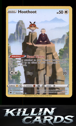 Hoothoot TG12/TG30 Pokemon Ultra Rare SWSH10: Astral Radiance Trainer Gallery Ca - Image 1