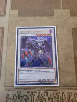 YUGIOH ARCHFIEND ZOMBIE-SKULL BLLR-EN058 ULTRA 1ST ED NM - Image 1