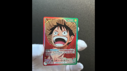 Monkey D. Luffy OP13-001 L Parallel Carrying on His Will ONE PIECE Card Japanese - Image 2