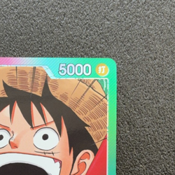 Monkey D. Luffy OP13-001 L Parallel Carrying on His Will ONE PIECE Card Japanese - Image 4