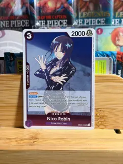 NICO ROBIN 036 Extra Booster 2 Rare One Piece Card Game LP - Image 1