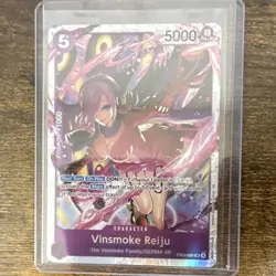 Bandai One Piece CCG Vinsmoke Reiju Character Card EB03-031 Special Rarity - Image 1