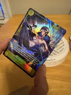 One Piece Heroines Edition Trafalgar Law SEC Alt Art AA EB03-062 English NM - Image 3