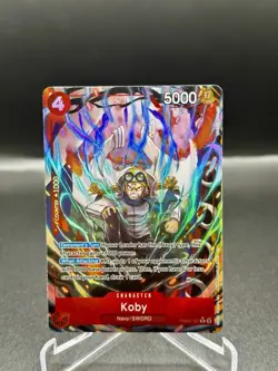 Koby PRB02-001 English Foil (Alt Art) One Piece Premium Booster The Best Vol. 2 - Image 1