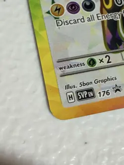 Umbreon ex SVP176 Sv: Scarlet & Violet Promo Cards Holo - Image 5