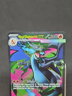 Mega Charizard X ex 109/094 - Me02: Phantasmal Flames - Pokemon Card TCG - Image 2