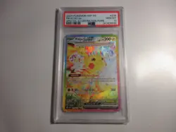 PSA 10 Pikachu EX Special Illustration Rare Surging Sparks Pokemon Card - Image 1
