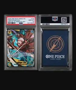 TRAFALGAR LAW PRB02-PREMIUM BOOSTER -ONE PIECE CARD THE BEST- VOL.2 | SP PSA 10 - Image 3